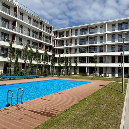 Lazurowy Prestige Z Basenem150 M Od Plazy Apartment